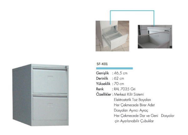 DOUBLE FOLDER CABINET