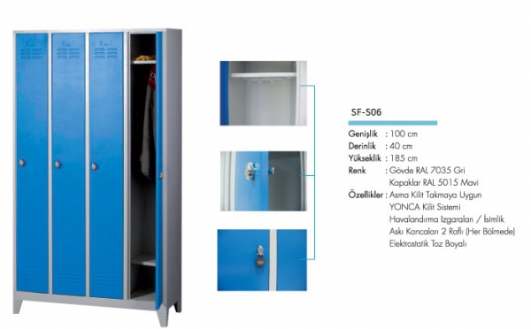 4 Lockers