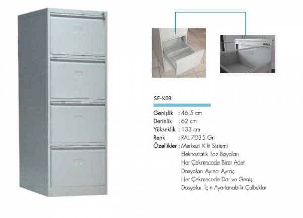 4 FOLDER CABINET