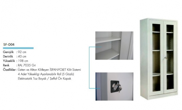 Glass Filing Cabinet