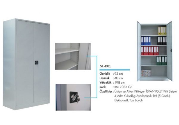 Filing Cabinets 198cm